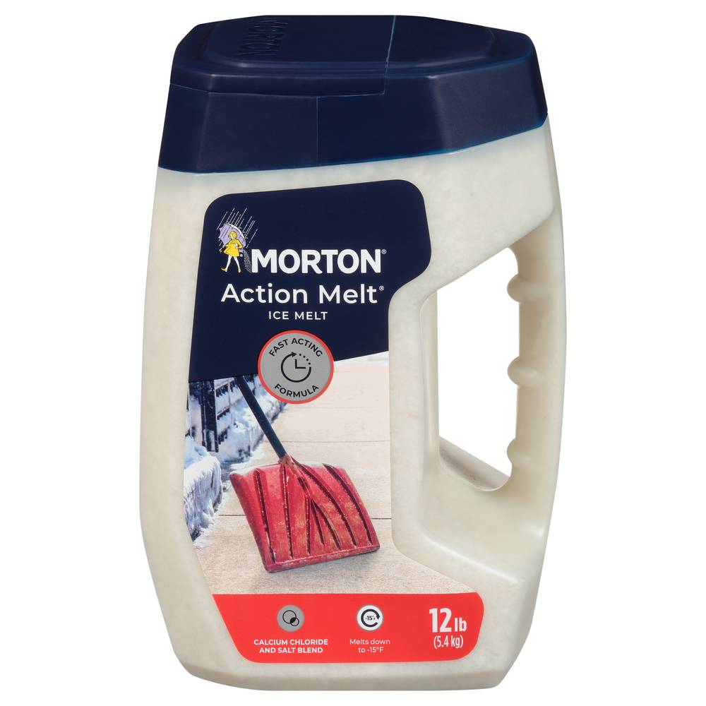 Morton Fast Acting Ice Melt (12 lbs)