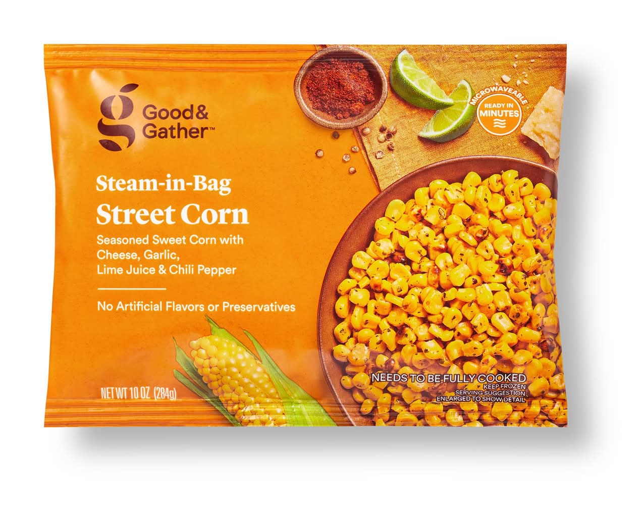 Good & Gather Steam-In-Bag Street Corn (10 oz)