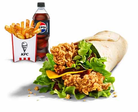 Spicy Teriyaki Twister Menü