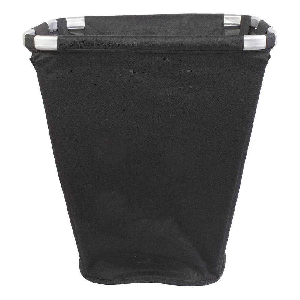 Hdx cesto de lavandería poliéster negro (1 pieza)