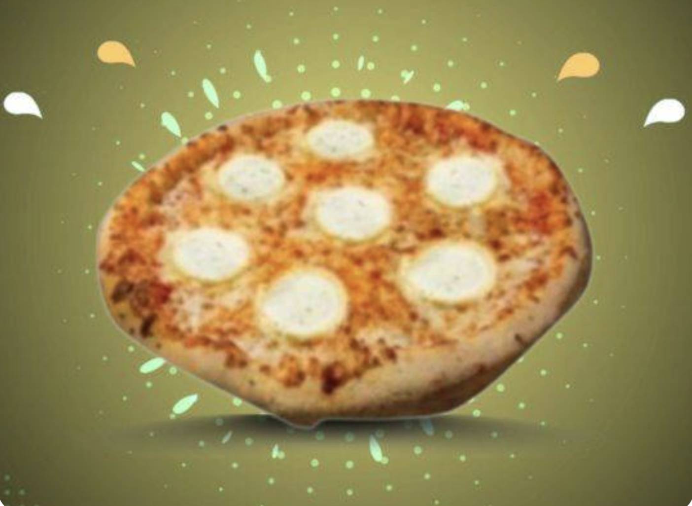 Pizza 4 fromages