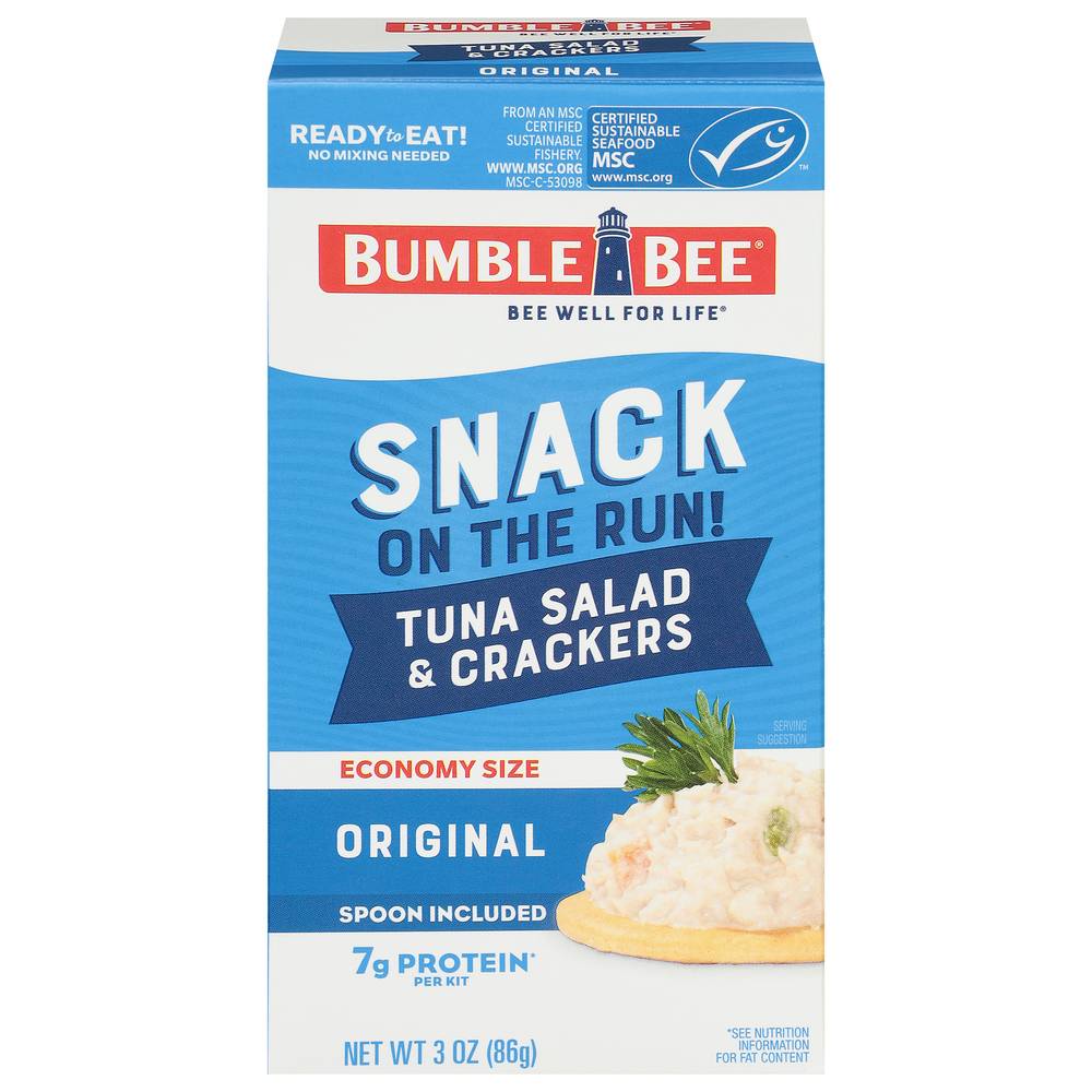 Bumble Bee Tuna Salad With Crackers Box (2.5 oz)