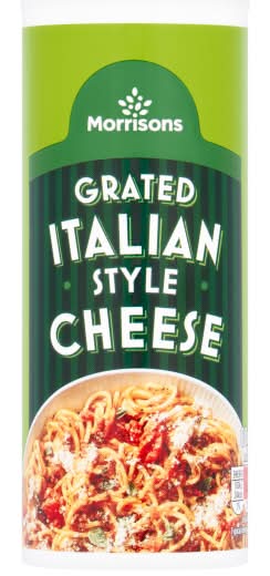 Morrisons Grated Italian Style Hard Cheese (80g)