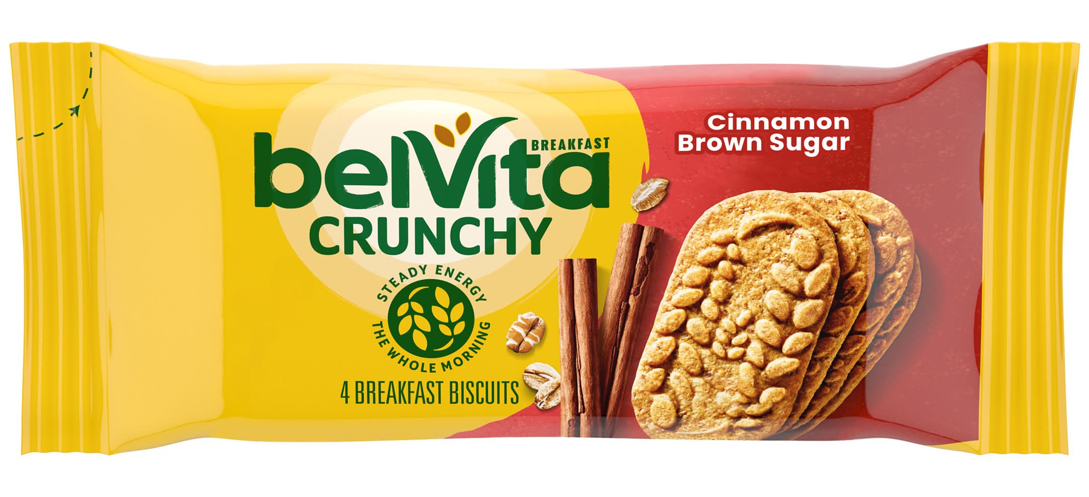 BelVita Cinnamon Brown Sugar Breakfast Biscuits (0.44 oz, 4 ct)