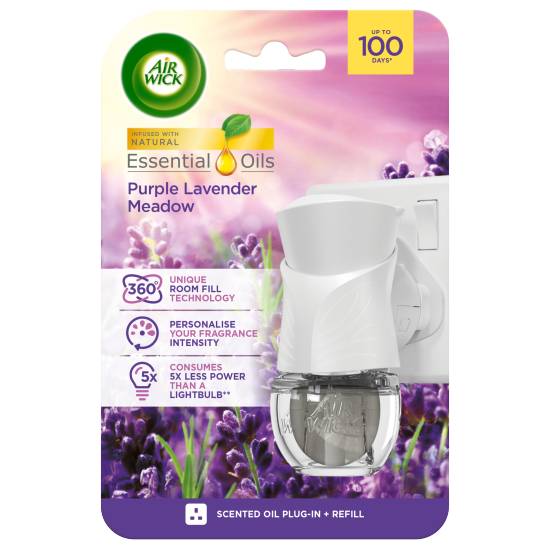 Air Wick Liquid Electrical KitPurple Lavender Meadow 19ml