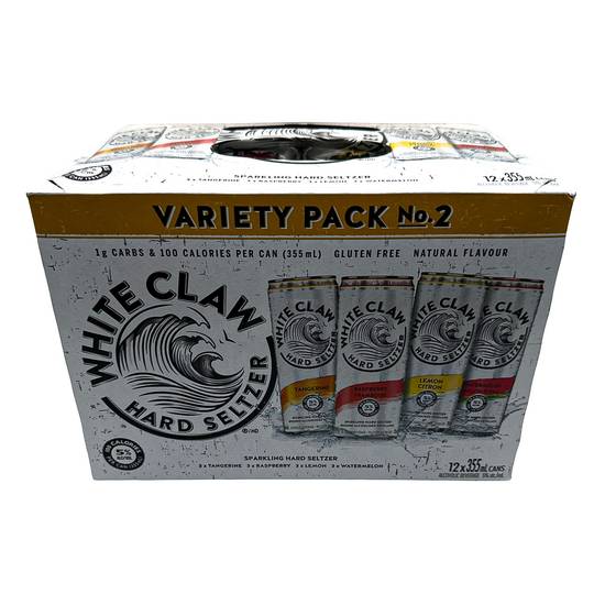 White Claw Hard Seltzer Variety pack (12ct, 355ml)