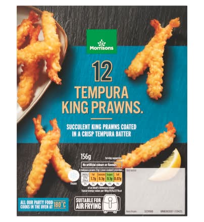 Morrisons Tempura King Prawns (12 pack)