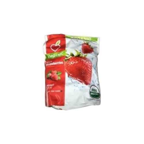 Alasko Organic Whole Strawberries