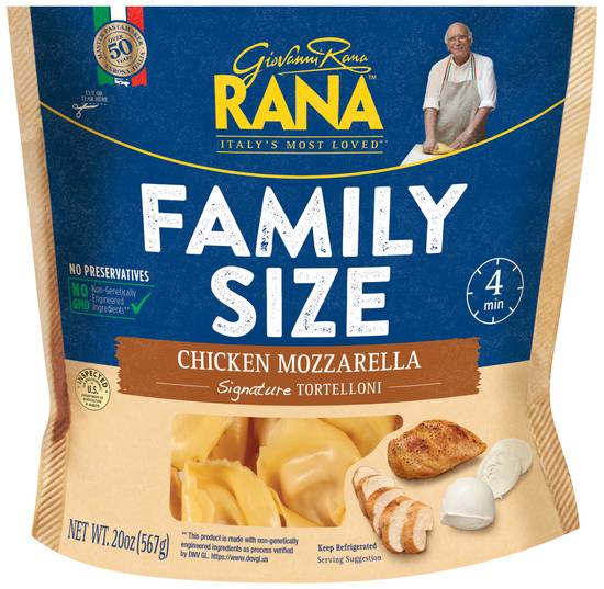 Rana Family Size Chicken Mozzarella Tortelloni