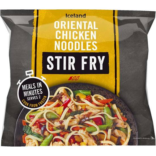 Iceland Oriental Chicken Noodles Stir Fry 750g