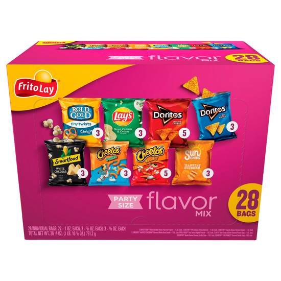 Frito-Lay Snacks Variety Fun Times Mix Chips (28 ct) (assorted)
