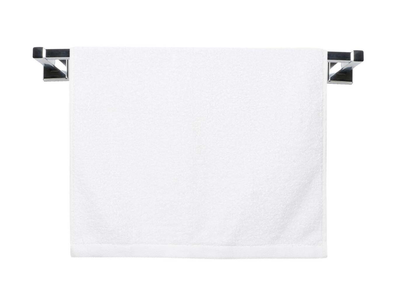 Attimo toalla de mano unicolor (color: blanco)