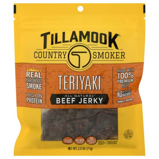Tillamook Country Smoker Teriyaki Beef Jerky