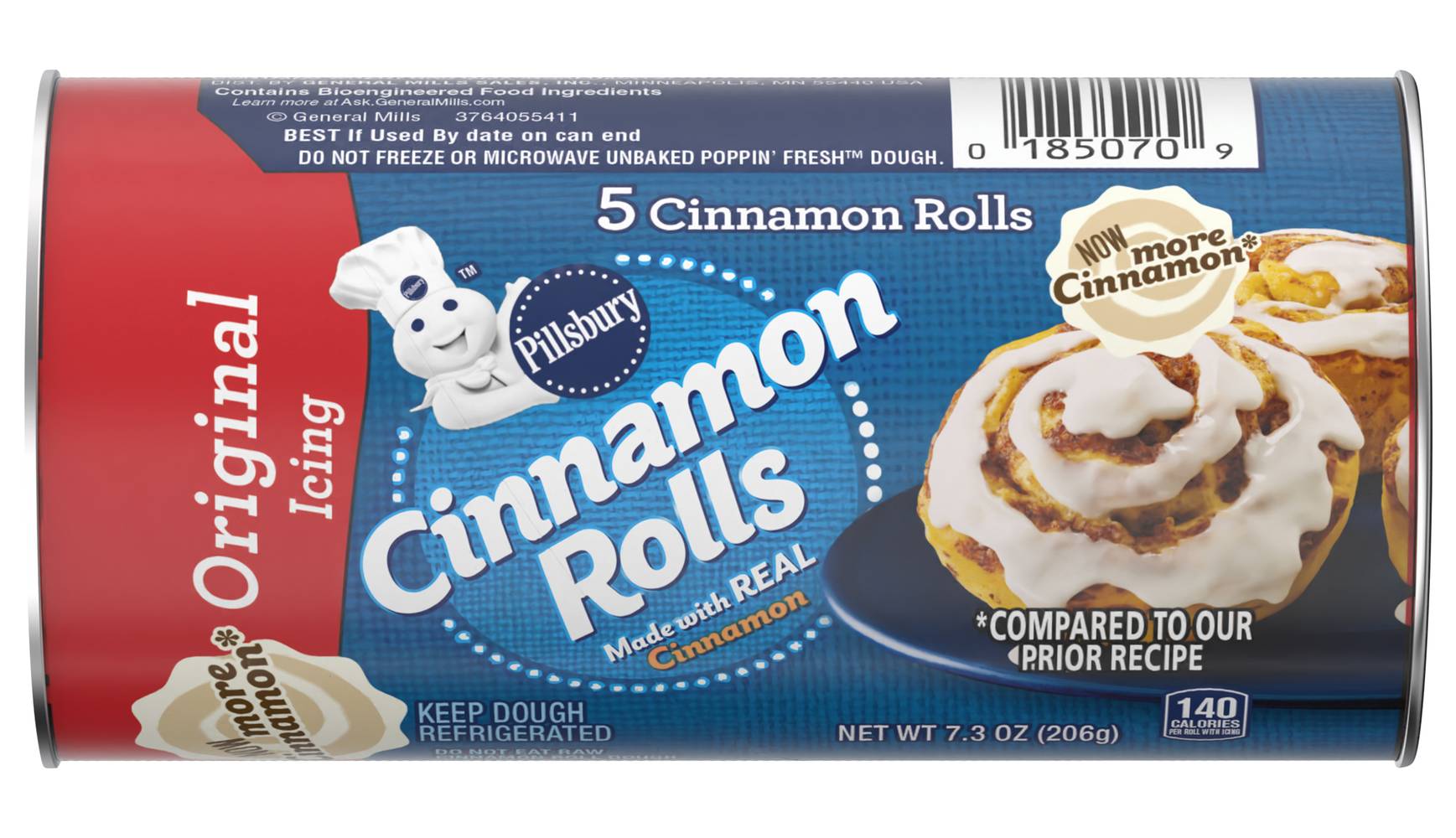 Pillsbury Original Icing Cinnamon Rolls (7.3 oz, 5 ct)