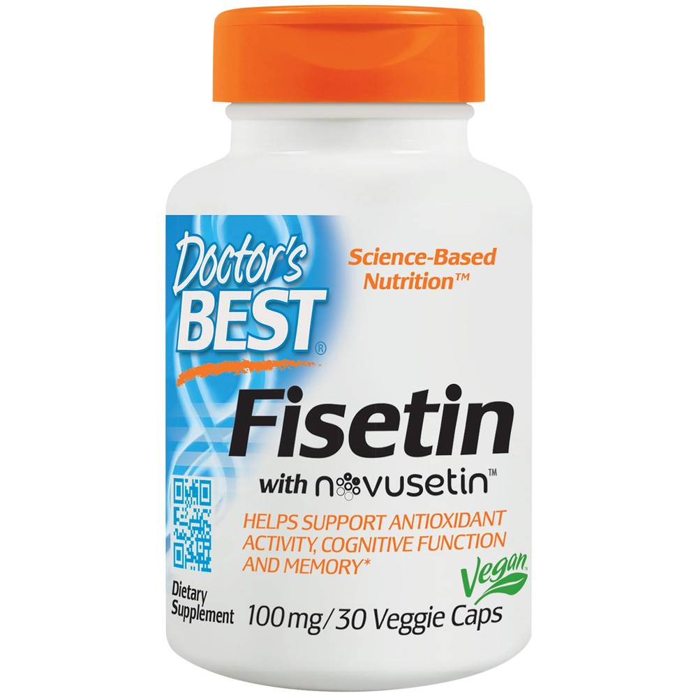 Fisetin 100 Mg - (30 Vegetarian Capsules)