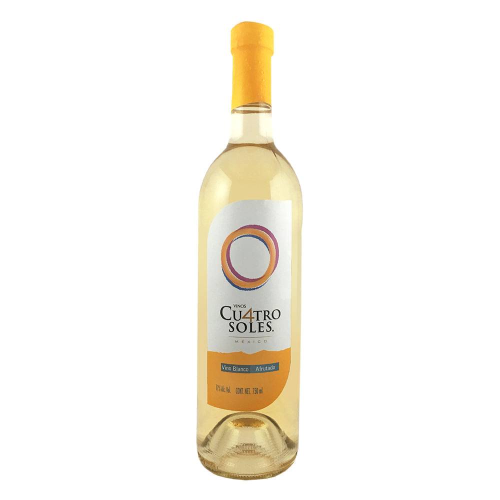 Cu4tro soles · Vino blanco afrutado (750 ml)