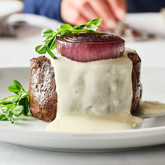 Filet Mignon or Bone-In Ribeye & Gorgonzola Dolce