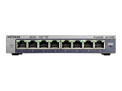 Netgear 8 Port Gigabit Ethernet Managed Switch (gray)