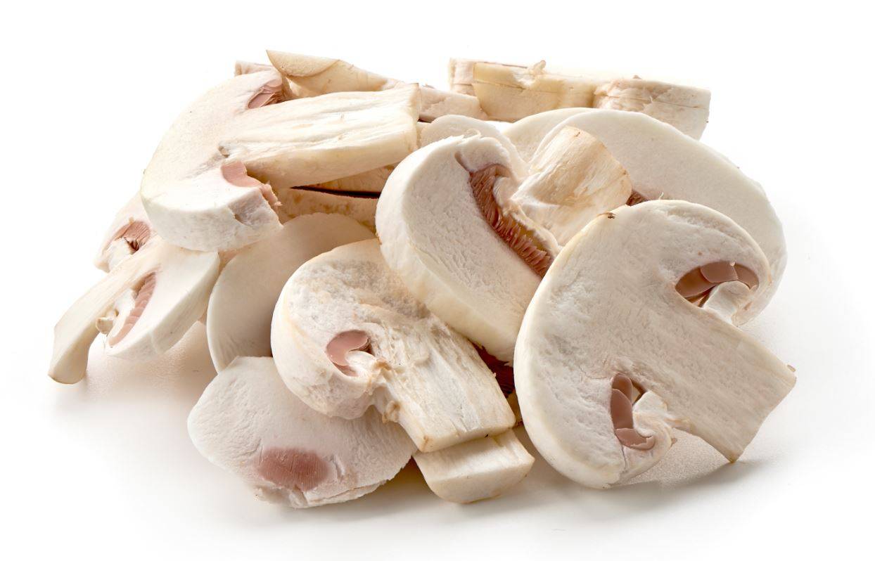 Sliced Mushrooms - 10 lbs (1 Unit per Case)