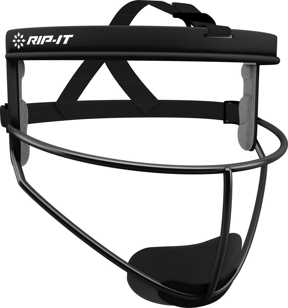 RIP-IT Youth Softball Fielder's Mask, Black