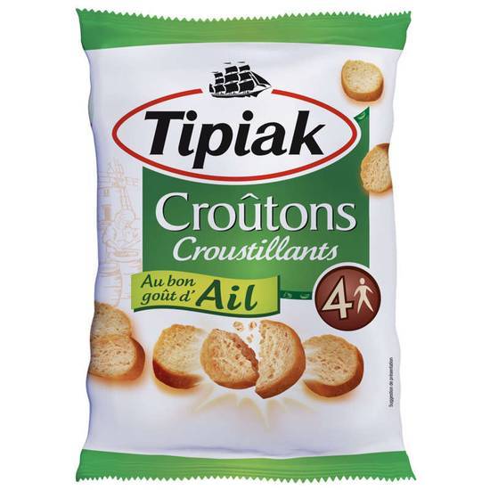 Tipiak Croûtons ail croustillants 90g