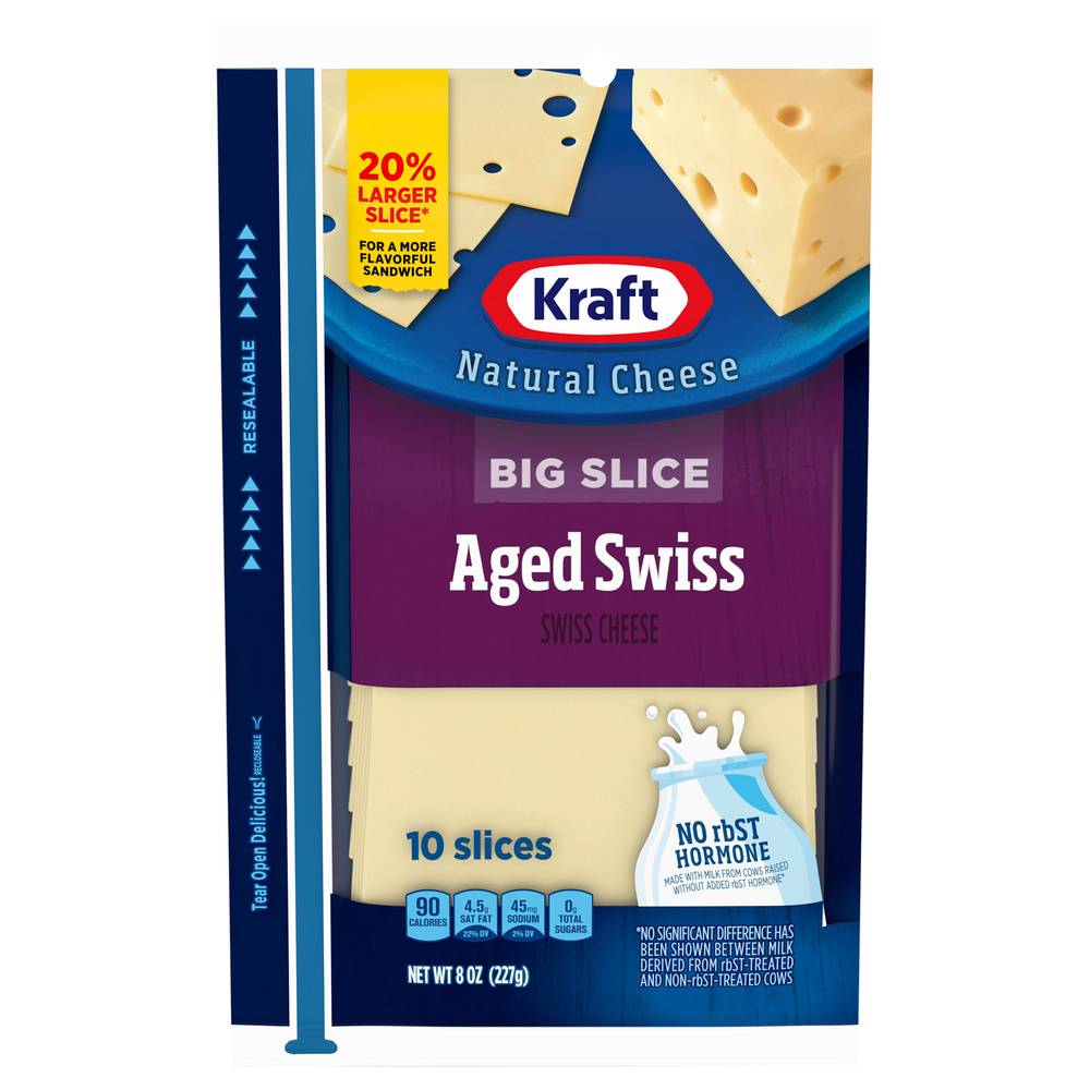 Kraft Aged Swiss Cheese (8 oz)