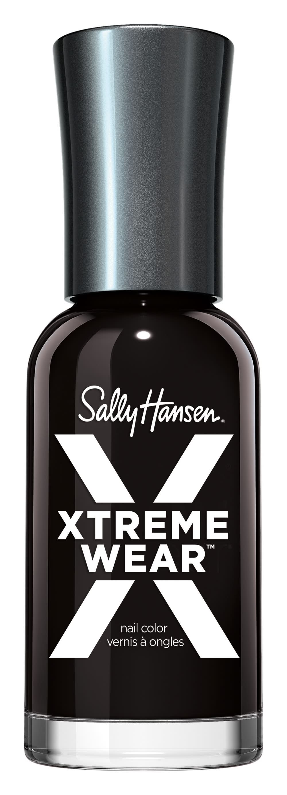 Sally Hansen Xtream Wear Black Out 370 Nail Color (11.8 ml)