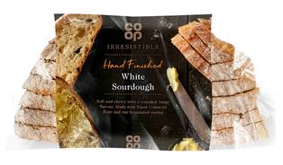 Co-op Irresistible Hand Finished White Sourdough 500g