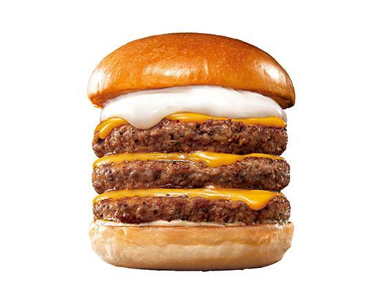 【単品】トリプル絶品チーズバーガー  Triple Ultimate Cheeseburger
