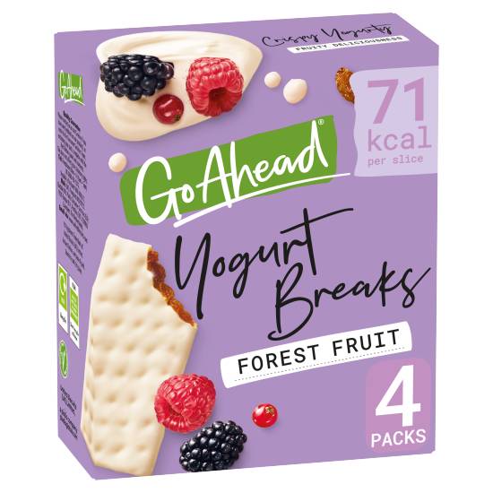 Go Ahead Forest Fruit Yogurt Breaks Snack Bars (4 ct)