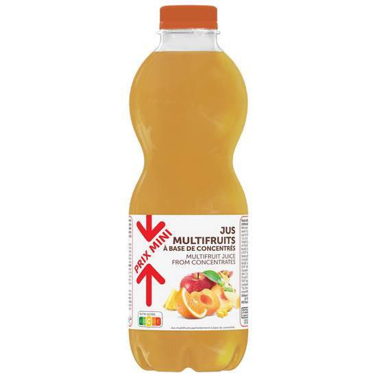 Prix Mini - Jus de fruitsà base de concentrés (1 L) (multifruits)