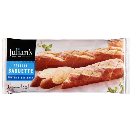 Julian's Recipe Butter & Sea Salt Pretzel Baguette (2 ct)