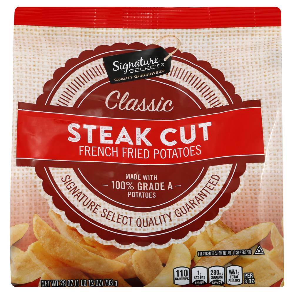 Signature Select Classic Steak Cut French Fried Potatoes (1.75 lbs)