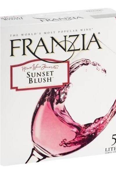 Franzia Sunset Blush Pink Wine 5L Box