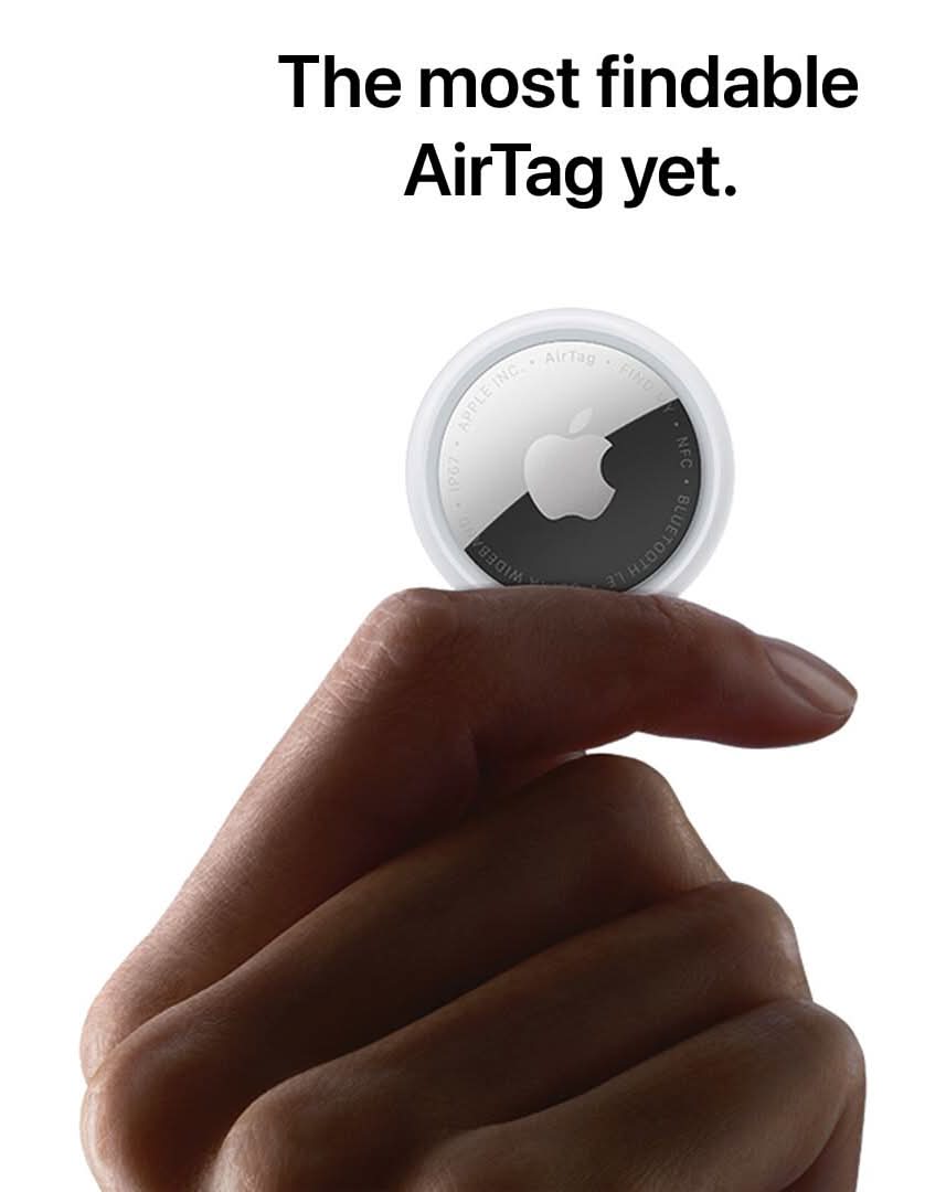 Apple - AirTag 1 pack (2nd generation) - 2026 - White