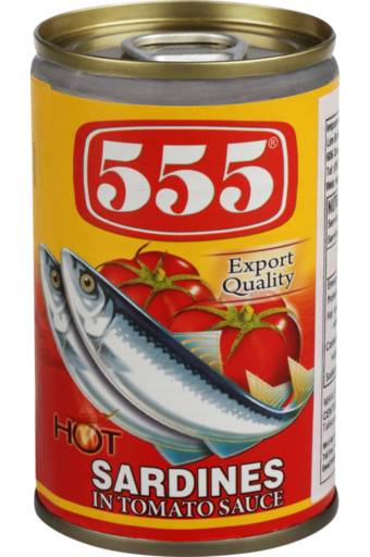 555 Sardines in Tomato Sauce (425g)