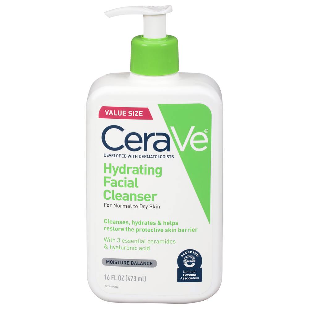 CeraVe Value Size Hydrating Facial Cleanser (1.04 lbs)