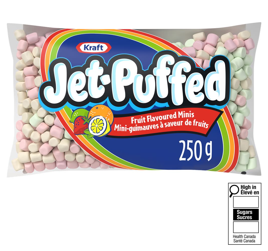 Kraft Jet Puffed Mini Fruit Marshmallows (250 g)