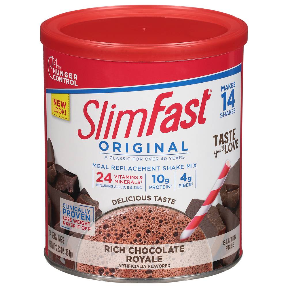 SlimFast Rich Chocolate Royal Protein (12.8 oz)