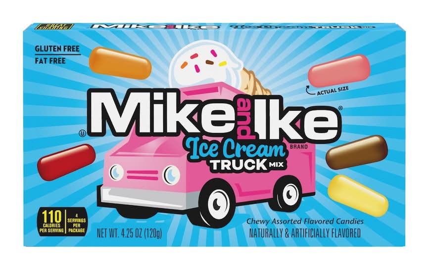 MIKE AND IKE Ice Cream Truck Candy Mix, Assorted (4.25 oz)