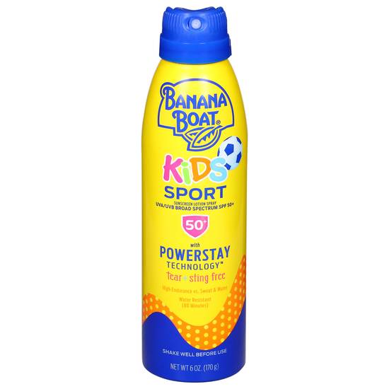 Banana Boat Kids Sport Sunscreen Spf 50+ Spray
