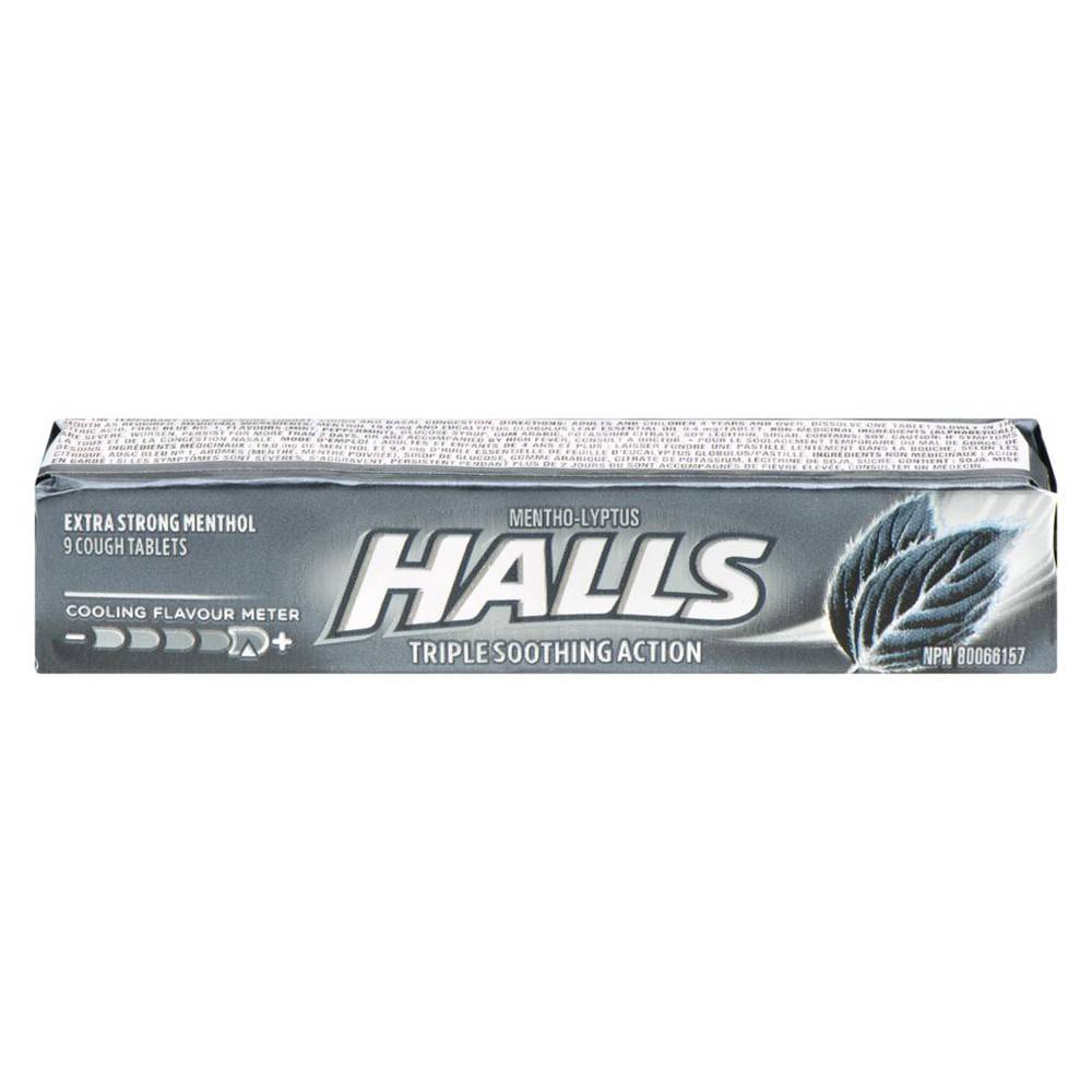 Halls Mento-Lyptus, Extra Strong Menthol (20 g)