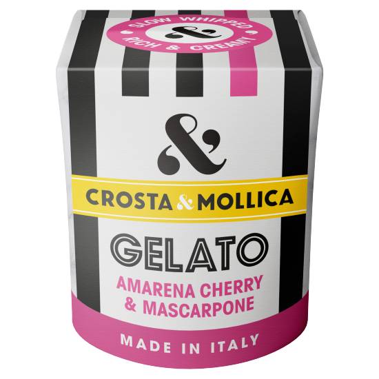 Crosta & Mollica Amarena Cherry & Mascarpone Gelato Ice Cream