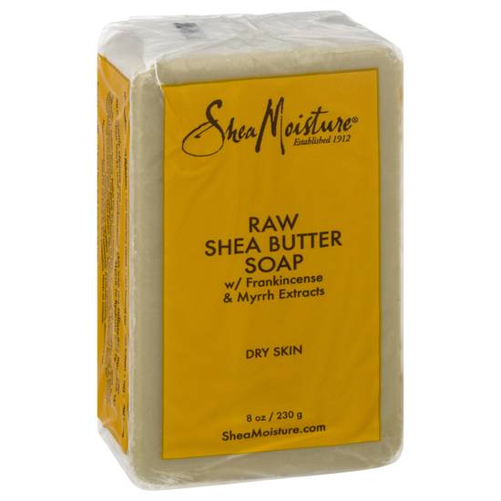 Sheamoisture Raw Shea Butter Bar Soap With Frankincense & Myrrh (8 oz)
