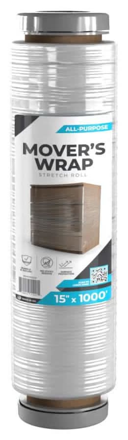 Pratt Retail Specialties 15 In. X 1000 Ft. Movers/Furniture Wrap