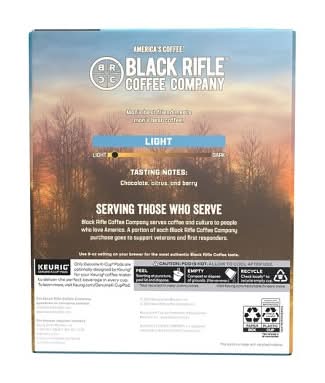 Black Rifle Coffee Company Loyalty Light Roast K-Cup Coffee Pods Delivery  Near Me | Order Online | Uber Eats