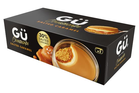 Gü Salted Caramel, Cheesecake Desserts (2 pack)