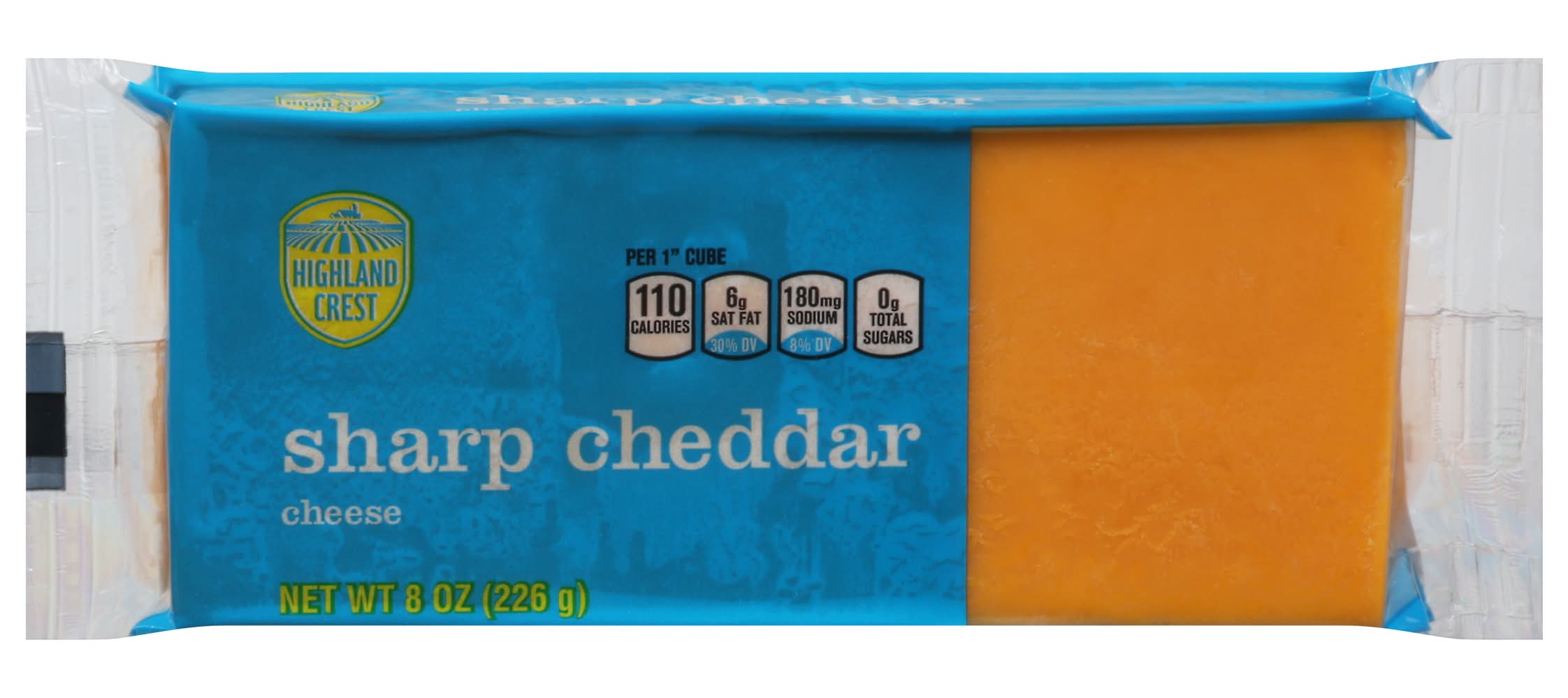 Highland Crest Sharp Cheddar Cheese (8 oz)