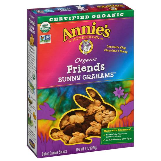 Annie's Organic Friends Bunny Grahams Snacks