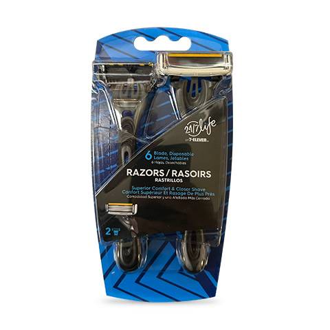 7-Select Men's Razor 2ct